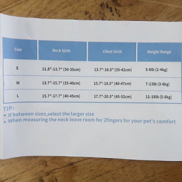 NOCAESON BLUE HARNESS WITH MATCHING 6 FT LEASH SIZE MEDIUM NEW WITH TAGS - Picture 8 of 9